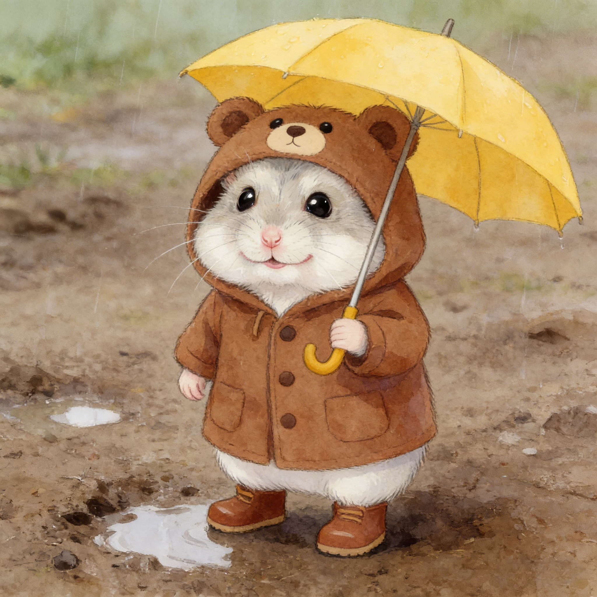 小熊雨衣