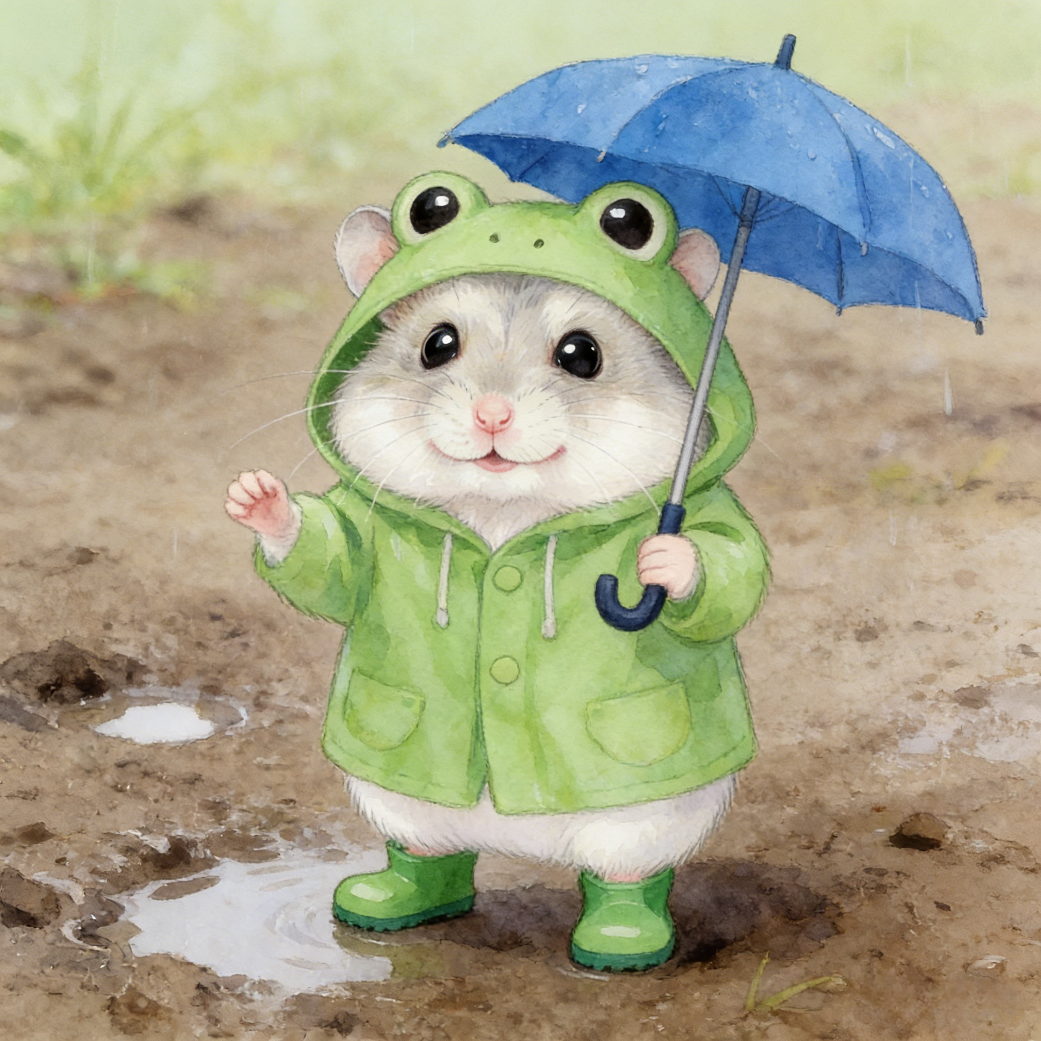 小青蛙雨衣